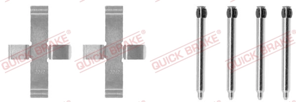 Accessory Kit, disc brake pad